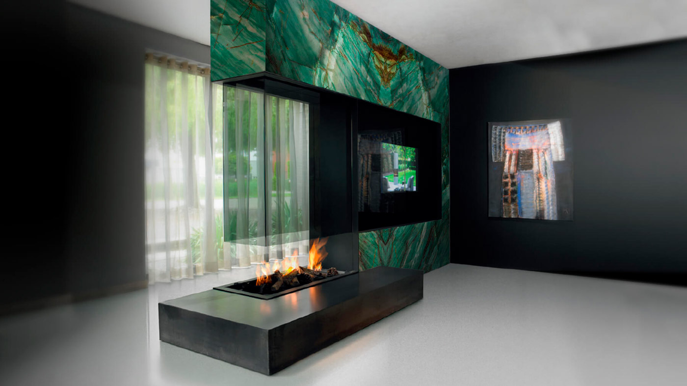 Chimenea - Botanic Green - Fireplace