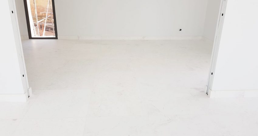 Cleaning of marble after construction or refurbishment - Limpieza de mármol después de una obra o reforma