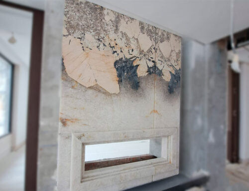 Chimeneas de cuarcita exótica: elegancia natural para tu hogar