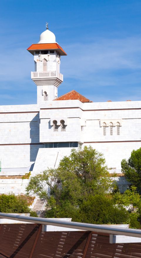 Mezquita de Madrid mármol