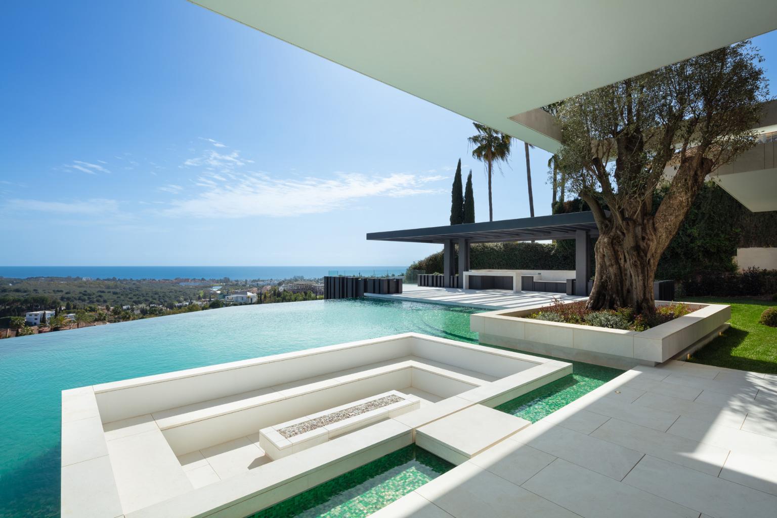 Villa Marbella XII proyecto mármol - Marble project